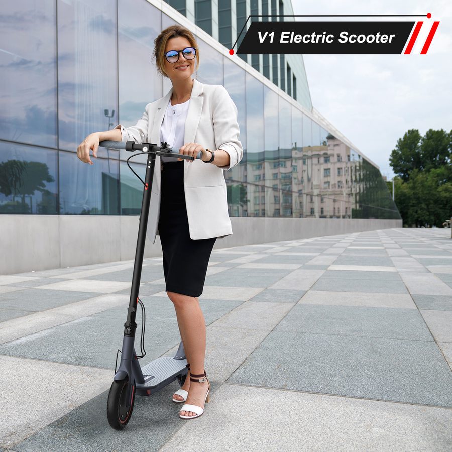 The daily commute on a MAXSHOT electric scooter